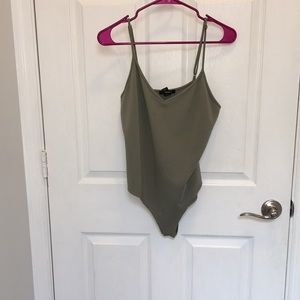 Basic Olive green bodysuit